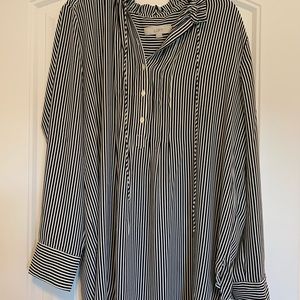 LOFT | Pheasant Tunic Blouse